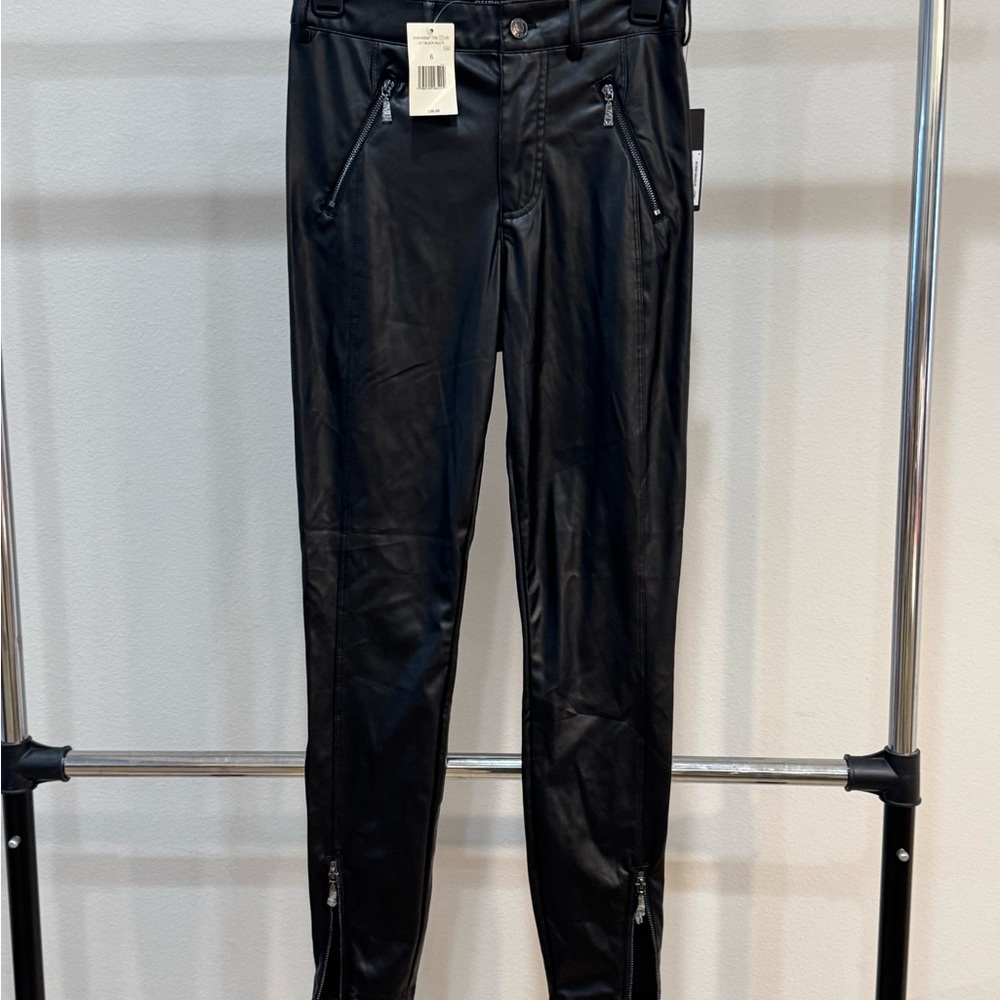 GUESS Soto Faux Leather Pants NWT